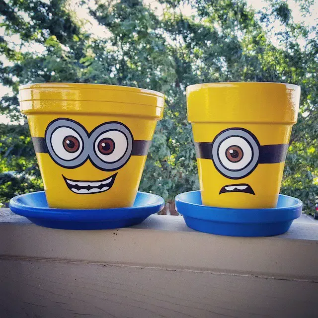 minion planters diy