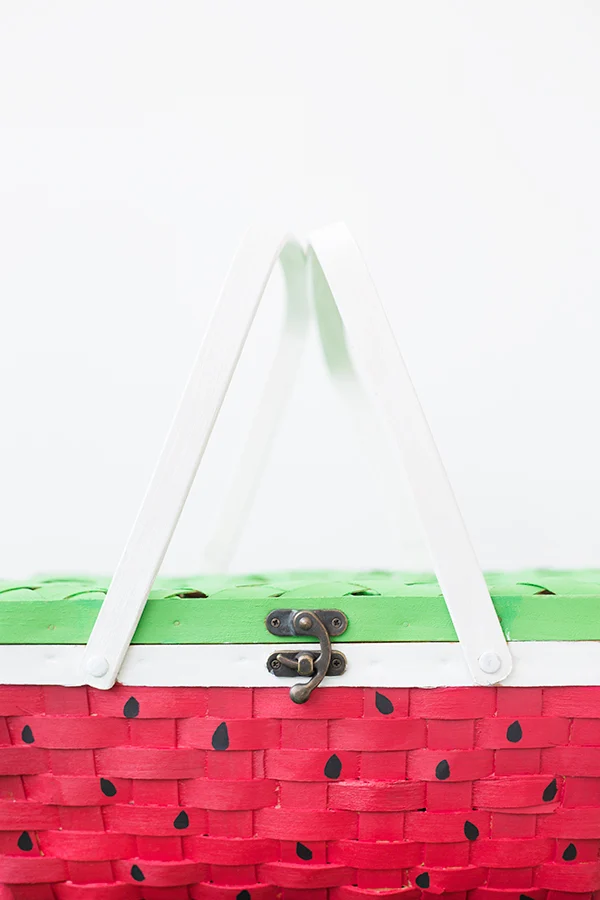 diy watermelon basket