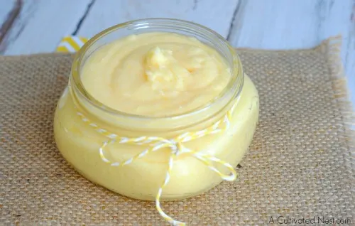 homemade lemon scrub