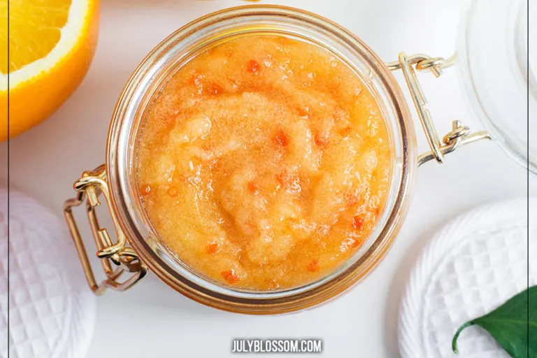 orange scrub diy