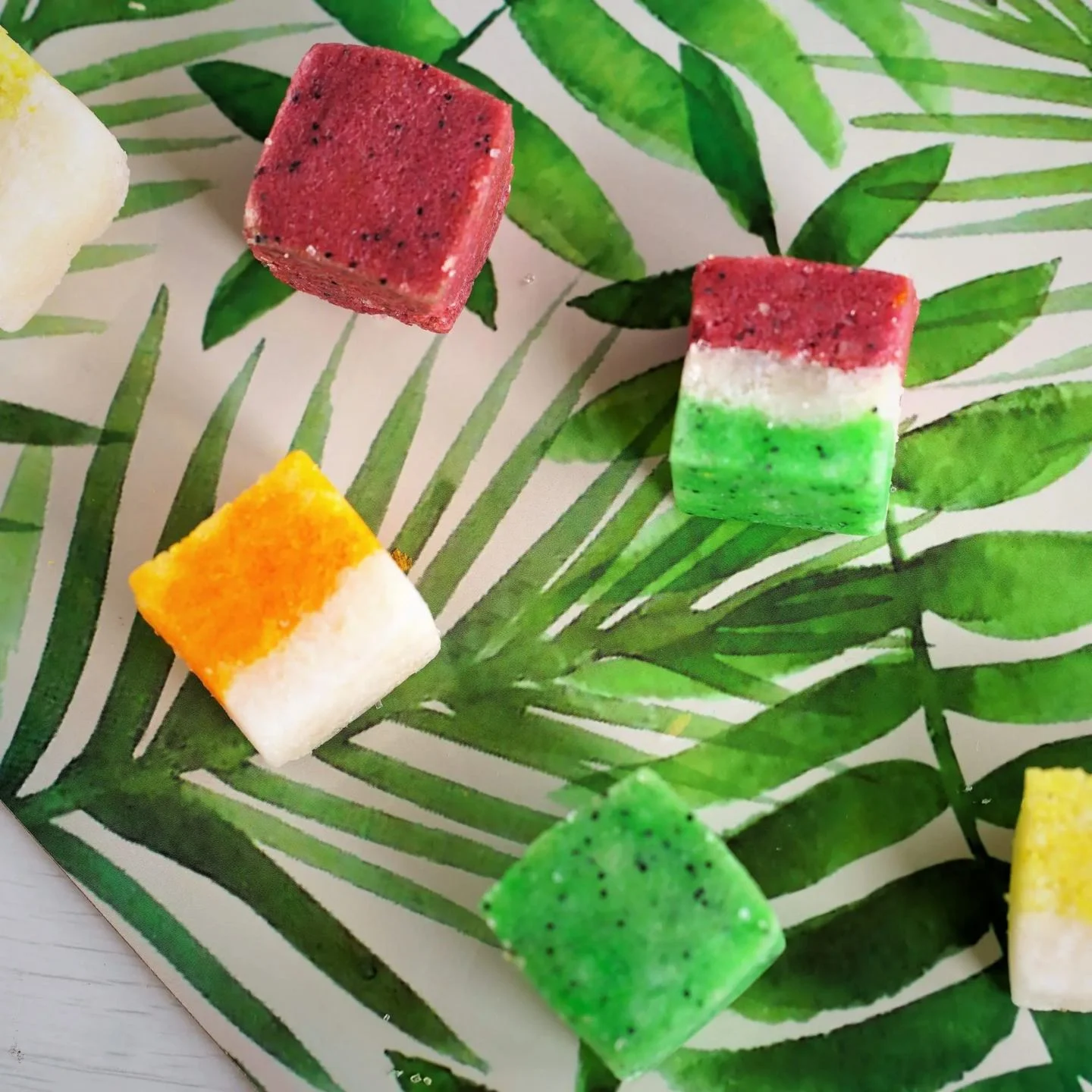 diy sugar scrub cube