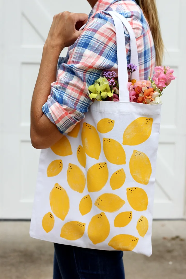 diy lemon fruit craft