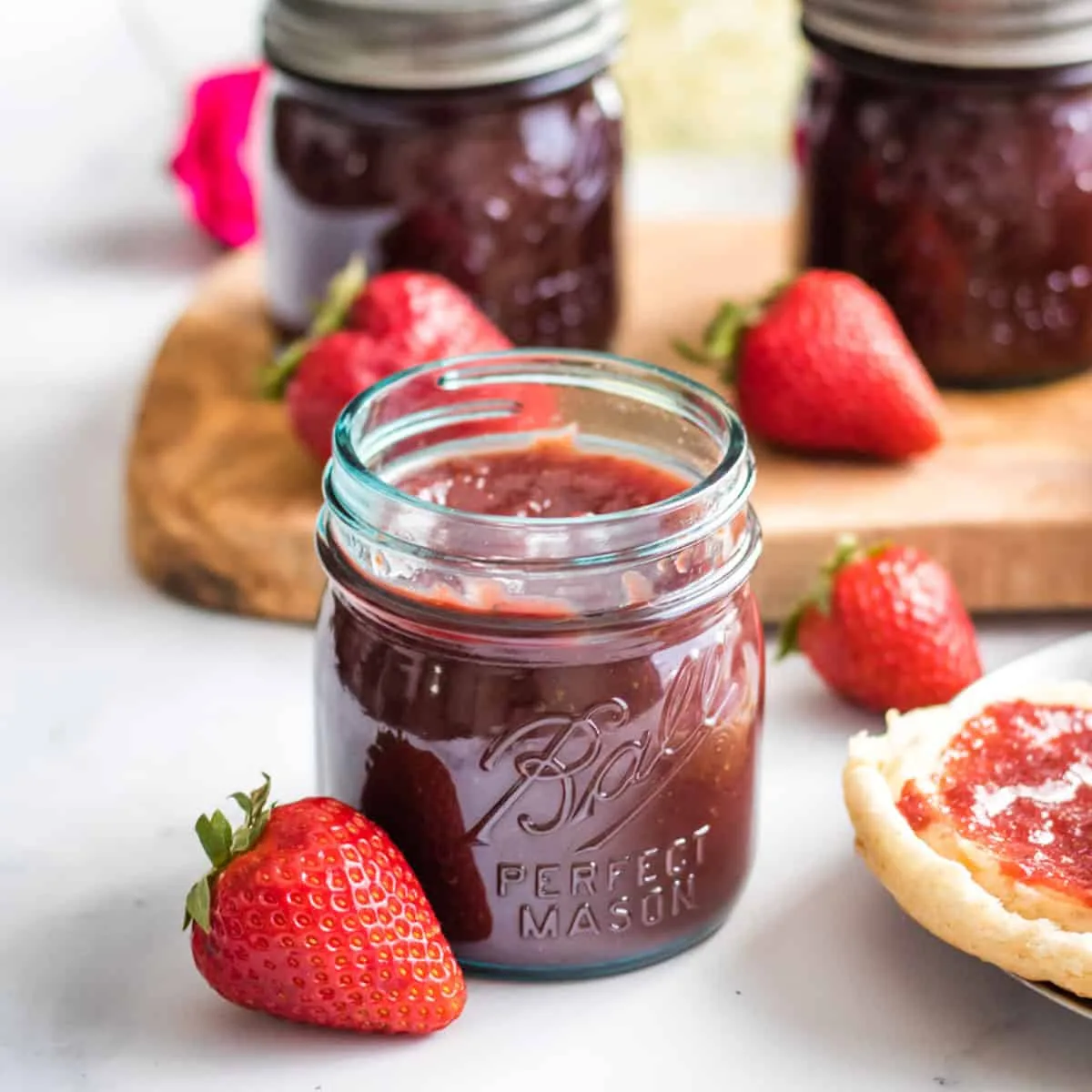 strawberry honey butter