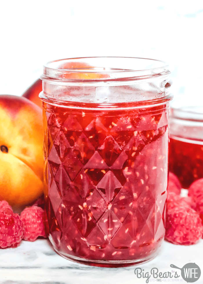 raspberry peach jam recipe
