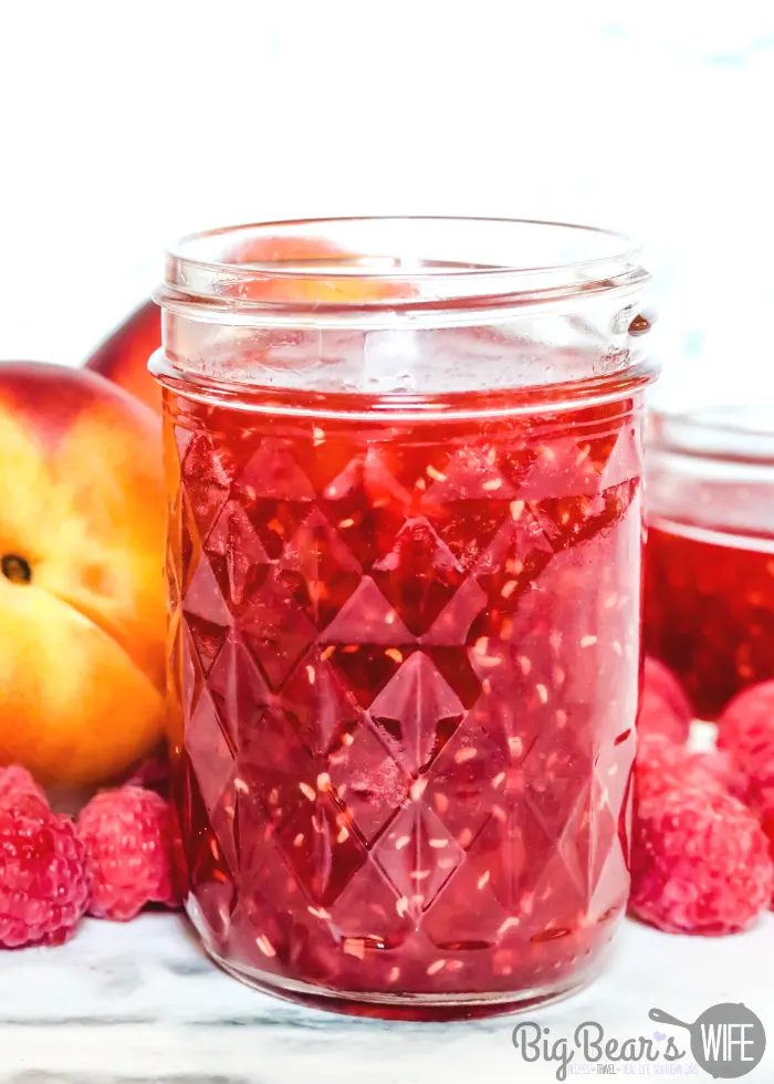 raspberry peach jam recipe