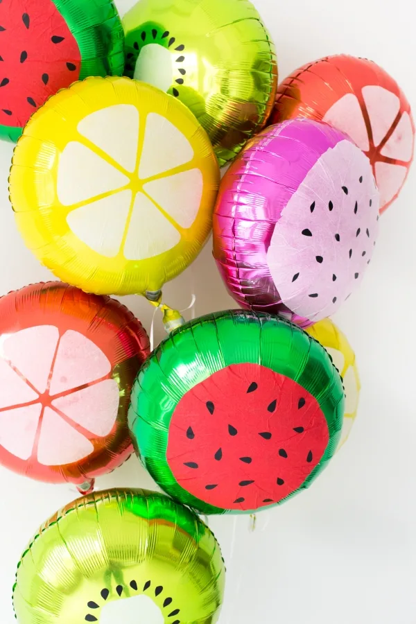 diy fruit balloons