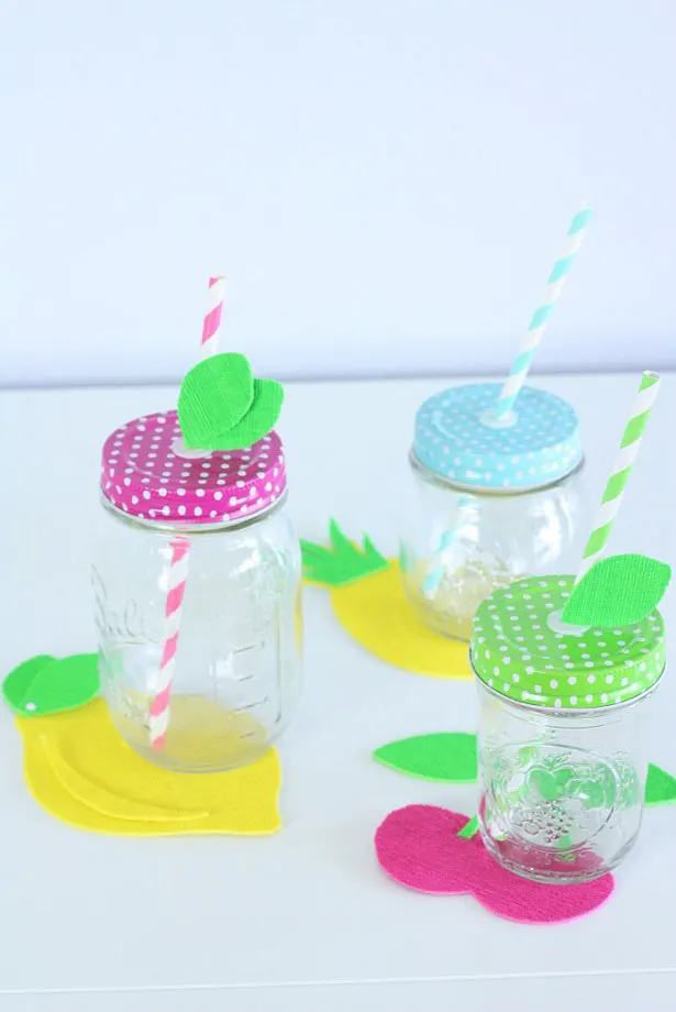 fruit coasters diy
