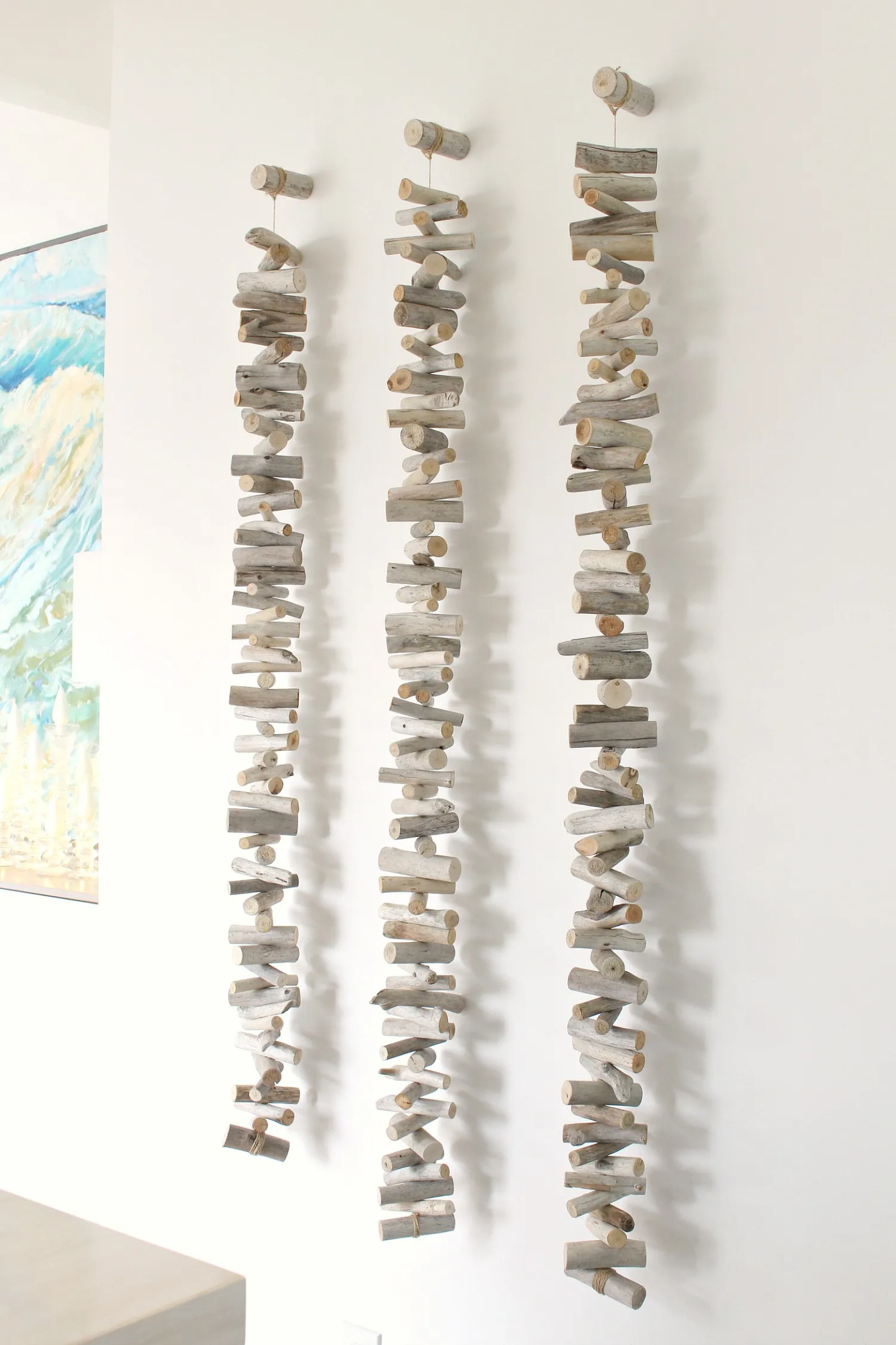 driftwood wall hanging