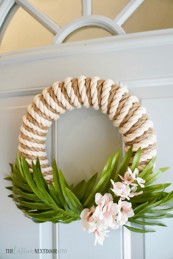 coastal wreath diy
