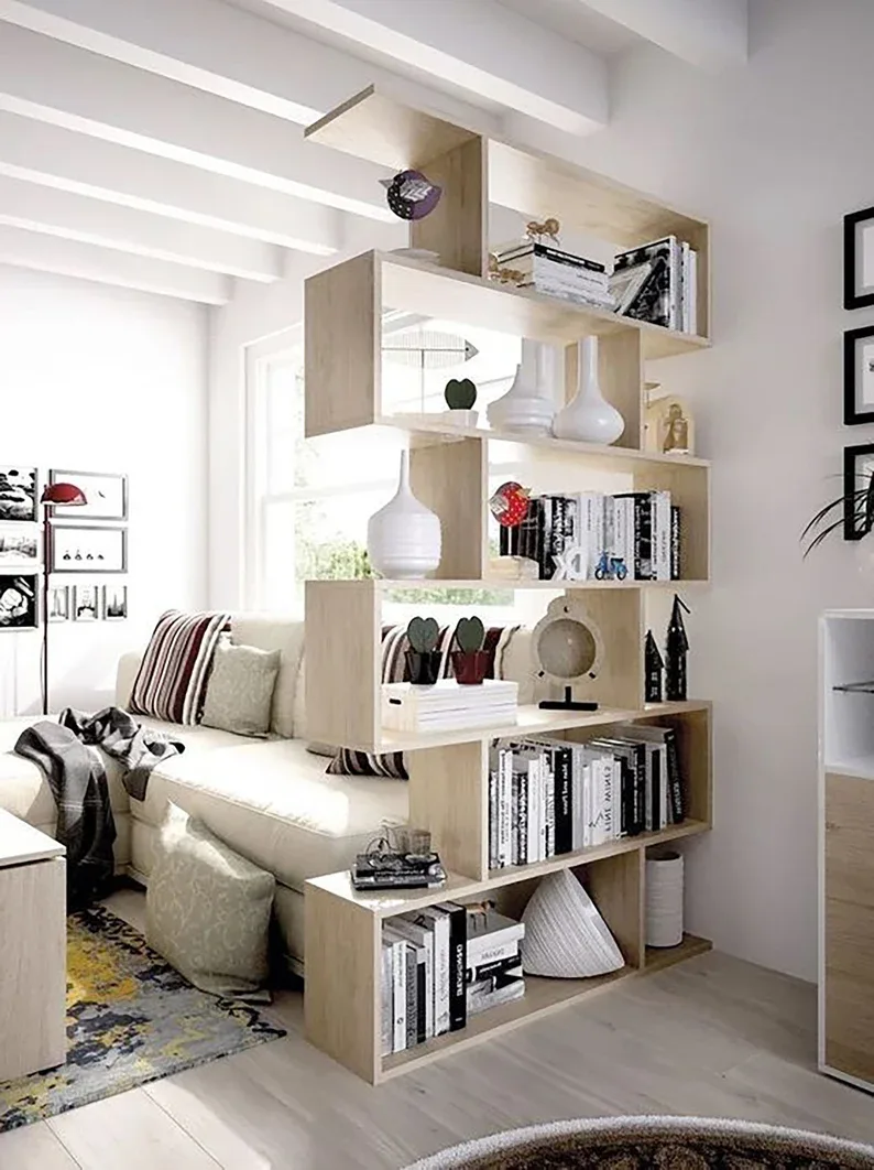 bookshelf room divider