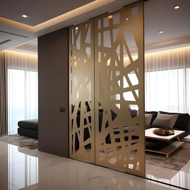 aluminium room divider