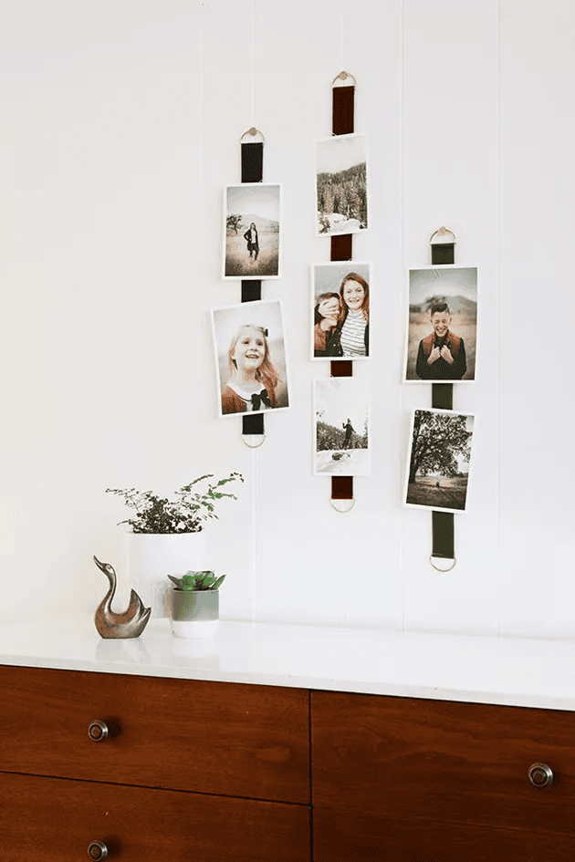 diy velvet ribbon hanger