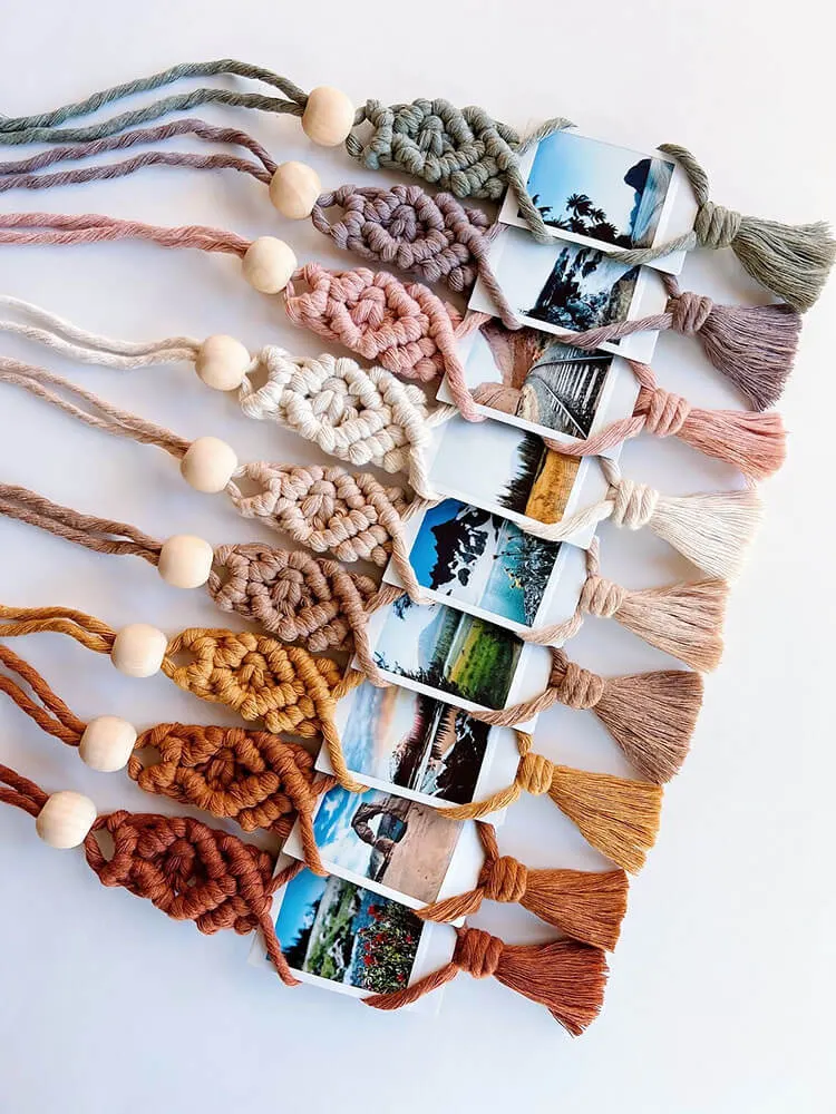 boho photo hanger