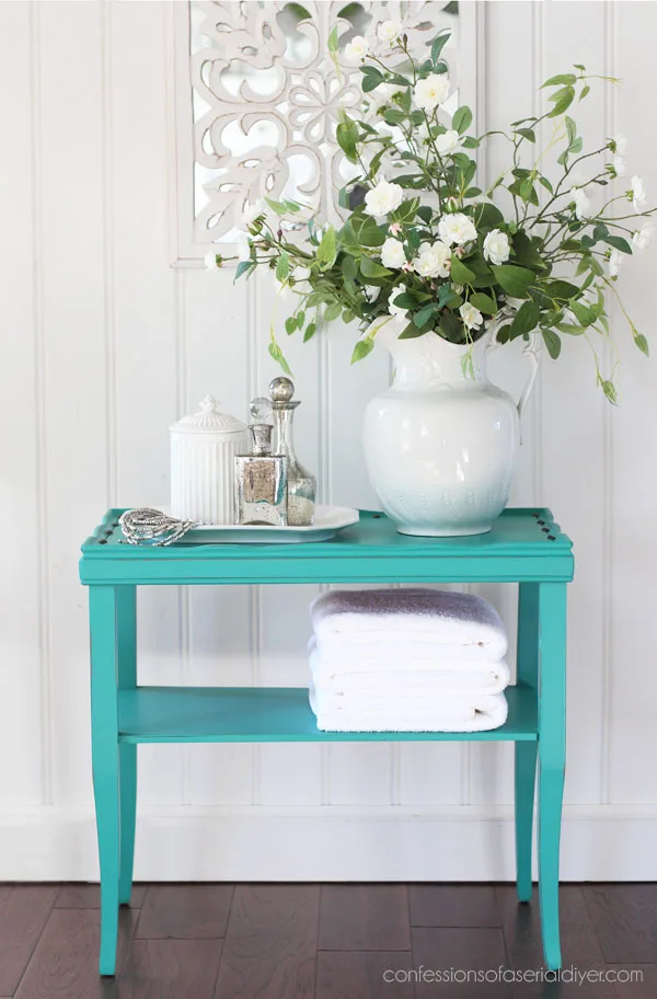 painted side table idea