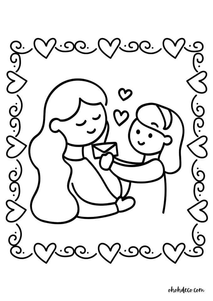 Top 30 Free Mother's Day Coloring Pages to Make Her Day Extra Special