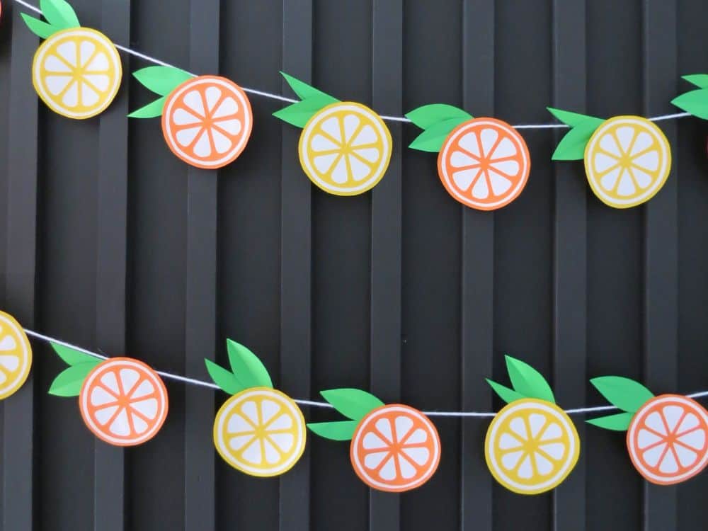 paper garland diy