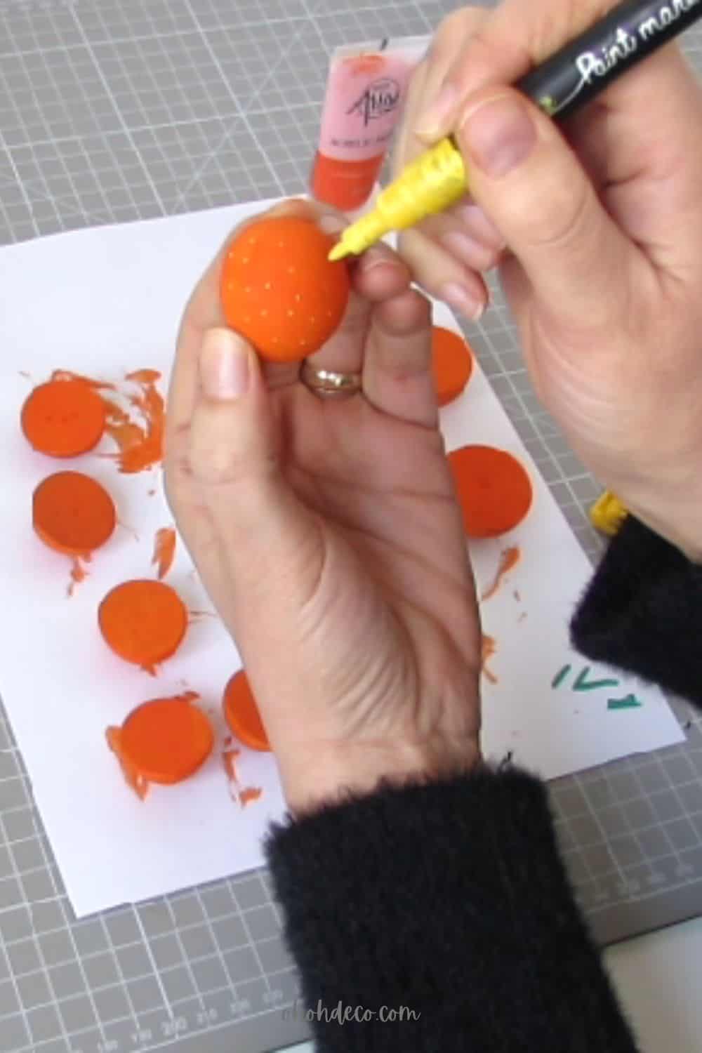 diy fake orange