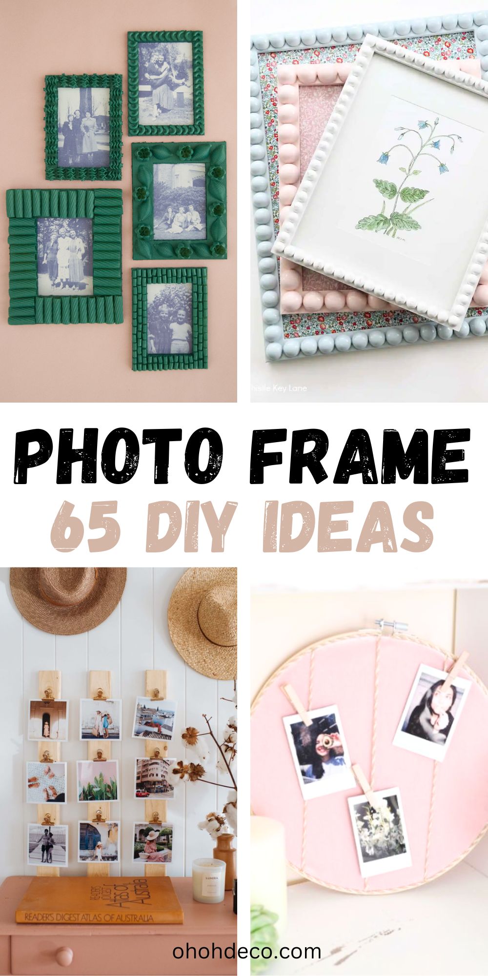 photo frame ideas 65 DIY