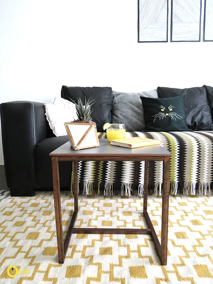 easy to make diy tile side table