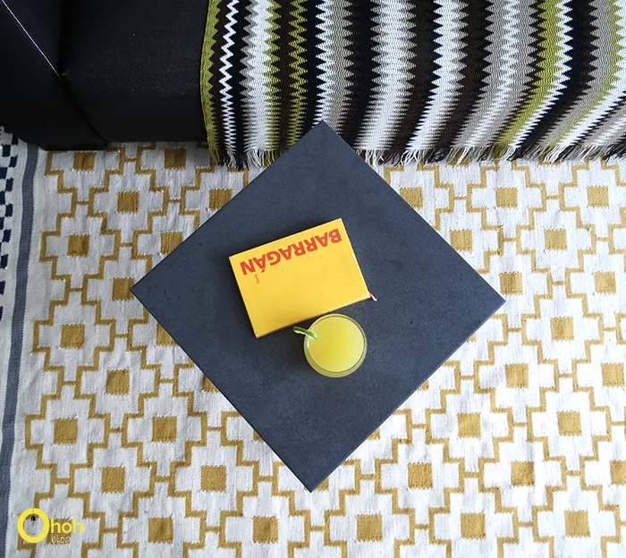 diy tile side table
