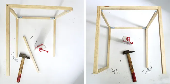 build the wood base