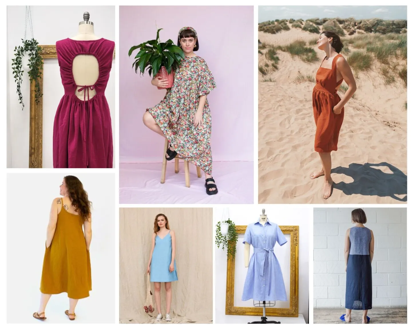 easy dress sewing patterns free