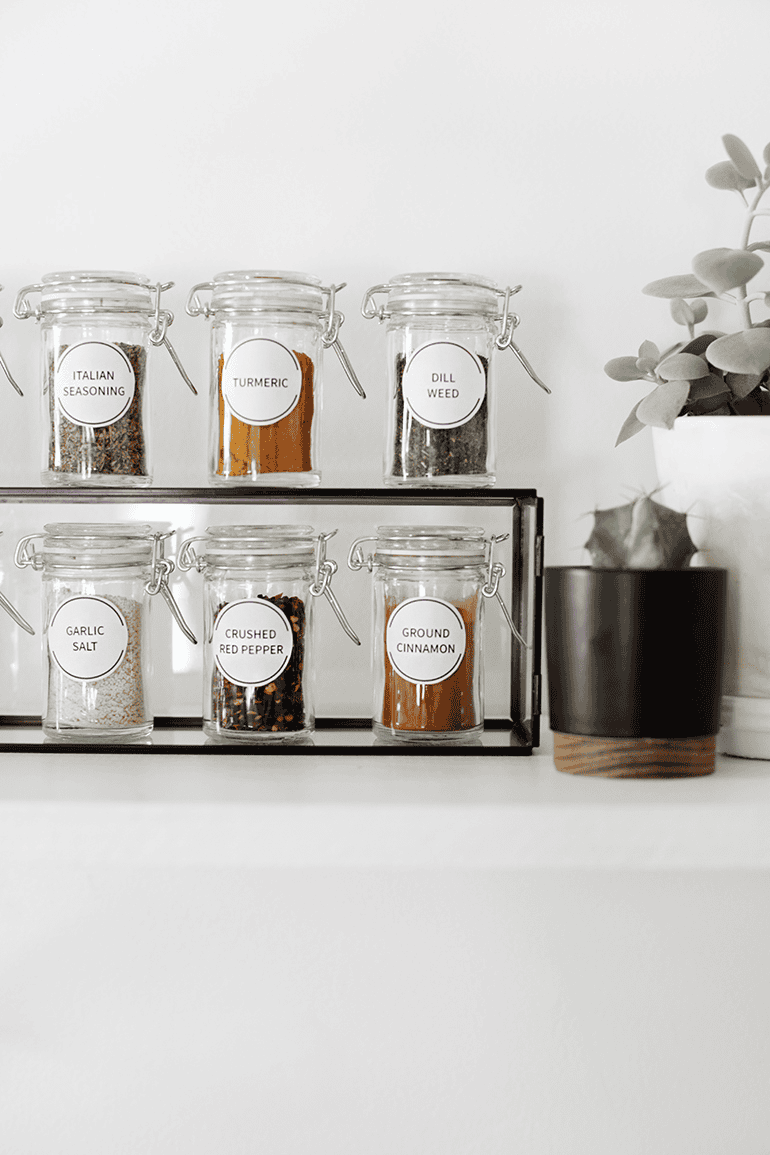 free spice label to print