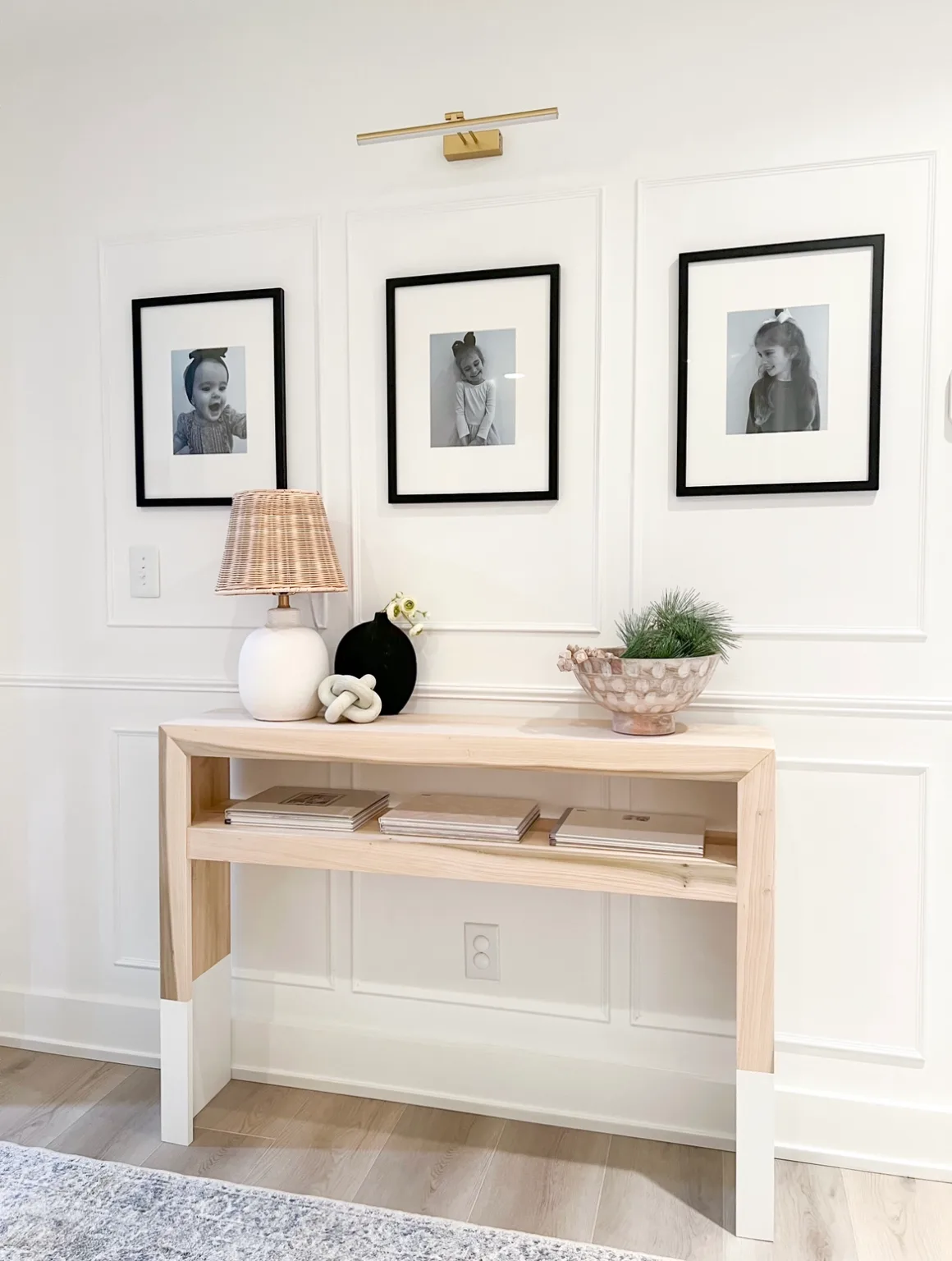 diy minimal wood table