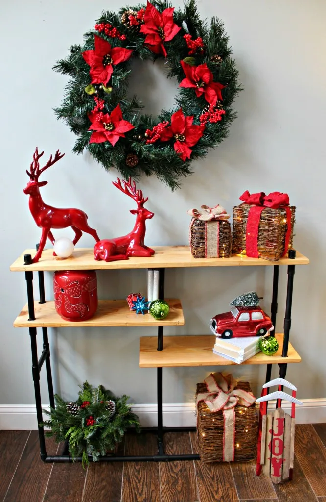 pipe diy table shef