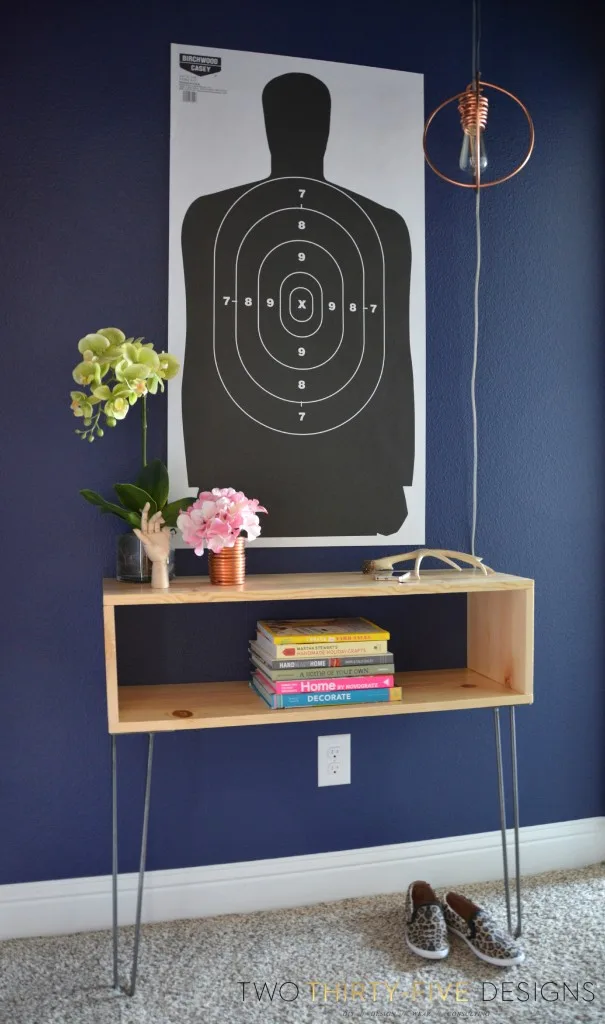 hairleg pin entryway table