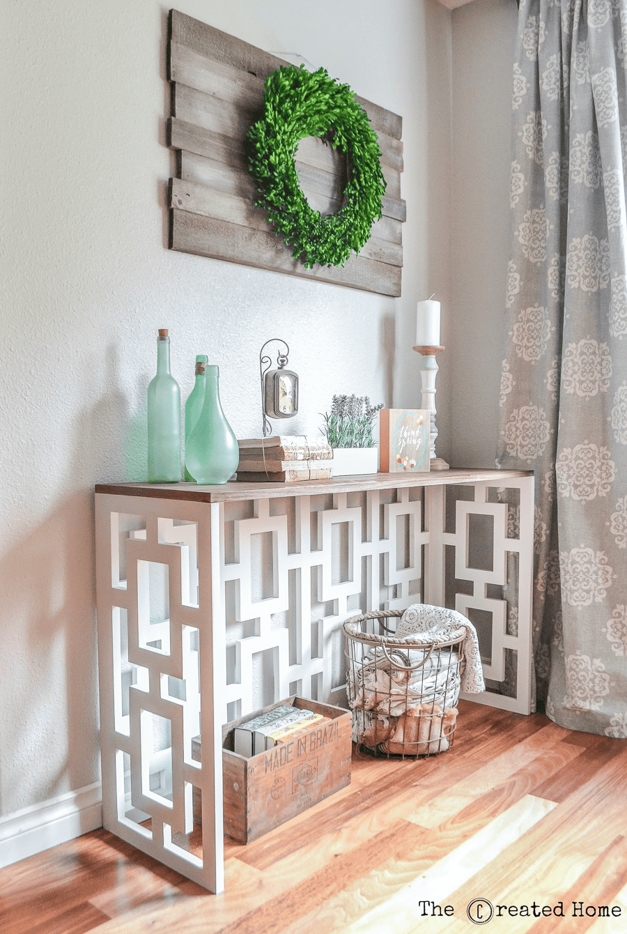 fretwork diy table