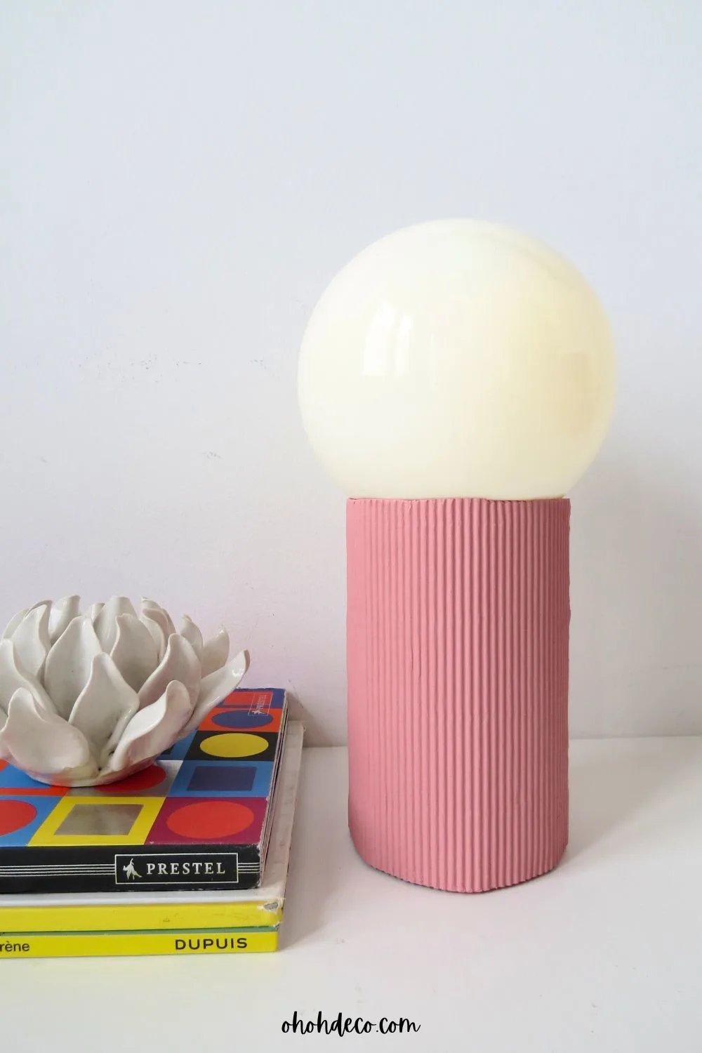 make a diy ball lamp