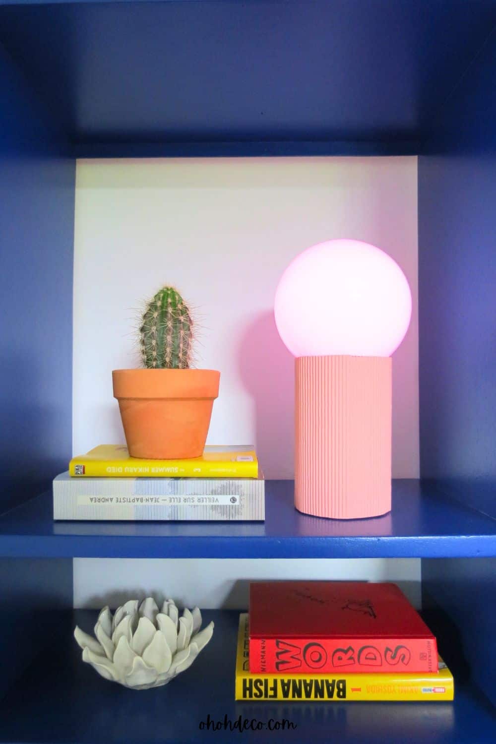 easy to make a table lamp DIY
