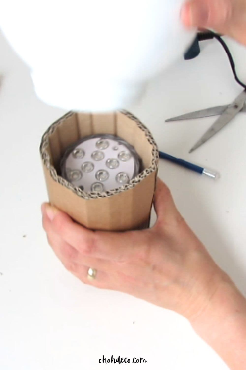 easy to make ball lamp