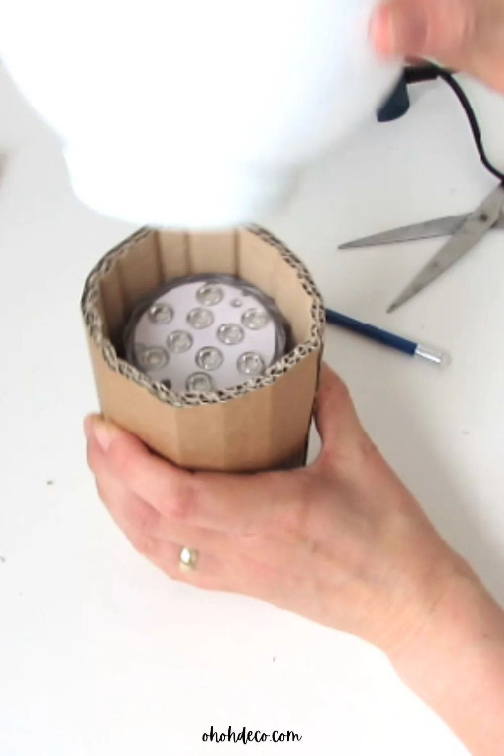 easy to make ball lamp