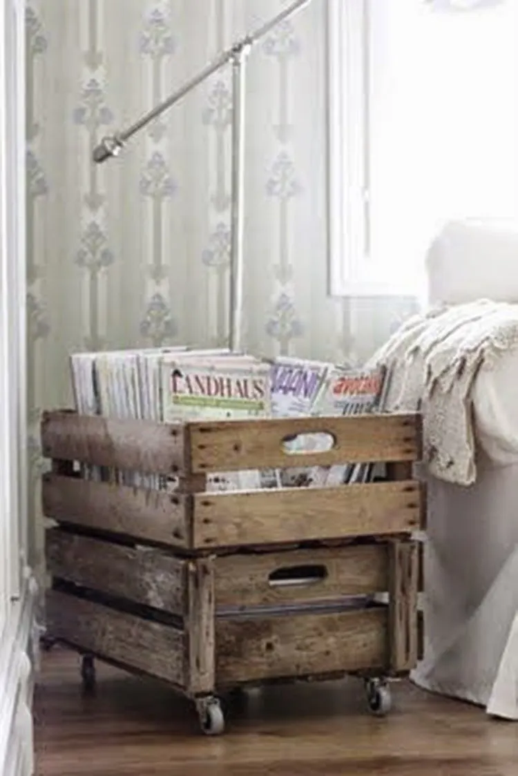 crate magazine storage