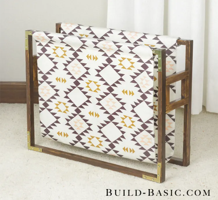 wooden magazine holder diy