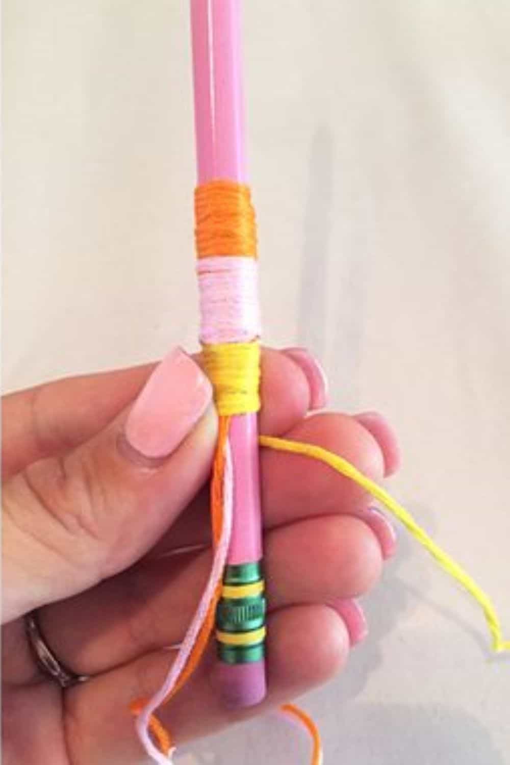 string pencil wrap