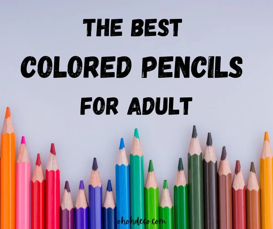 best colored pencils for adult coloring books