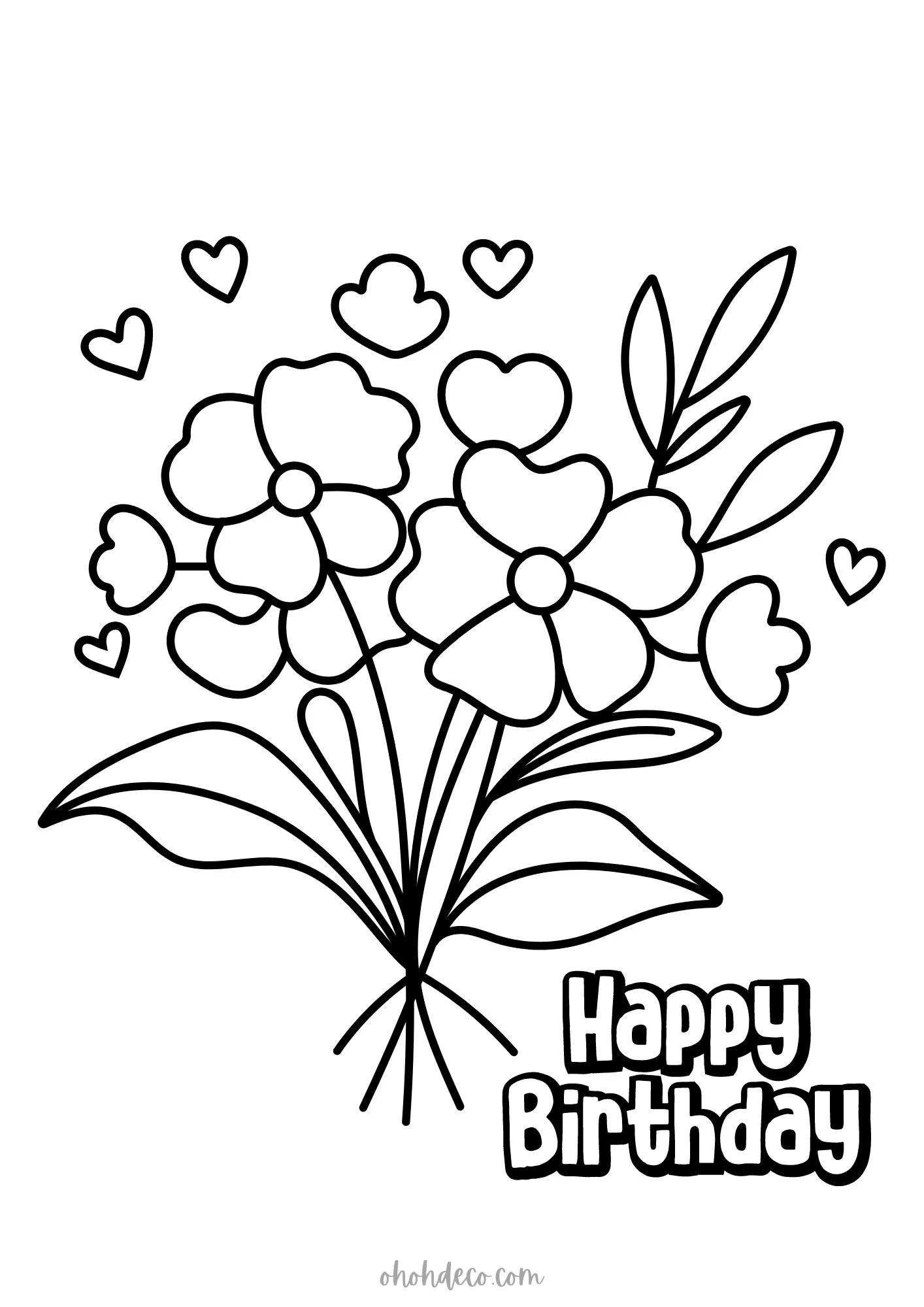 birthday free print for adult