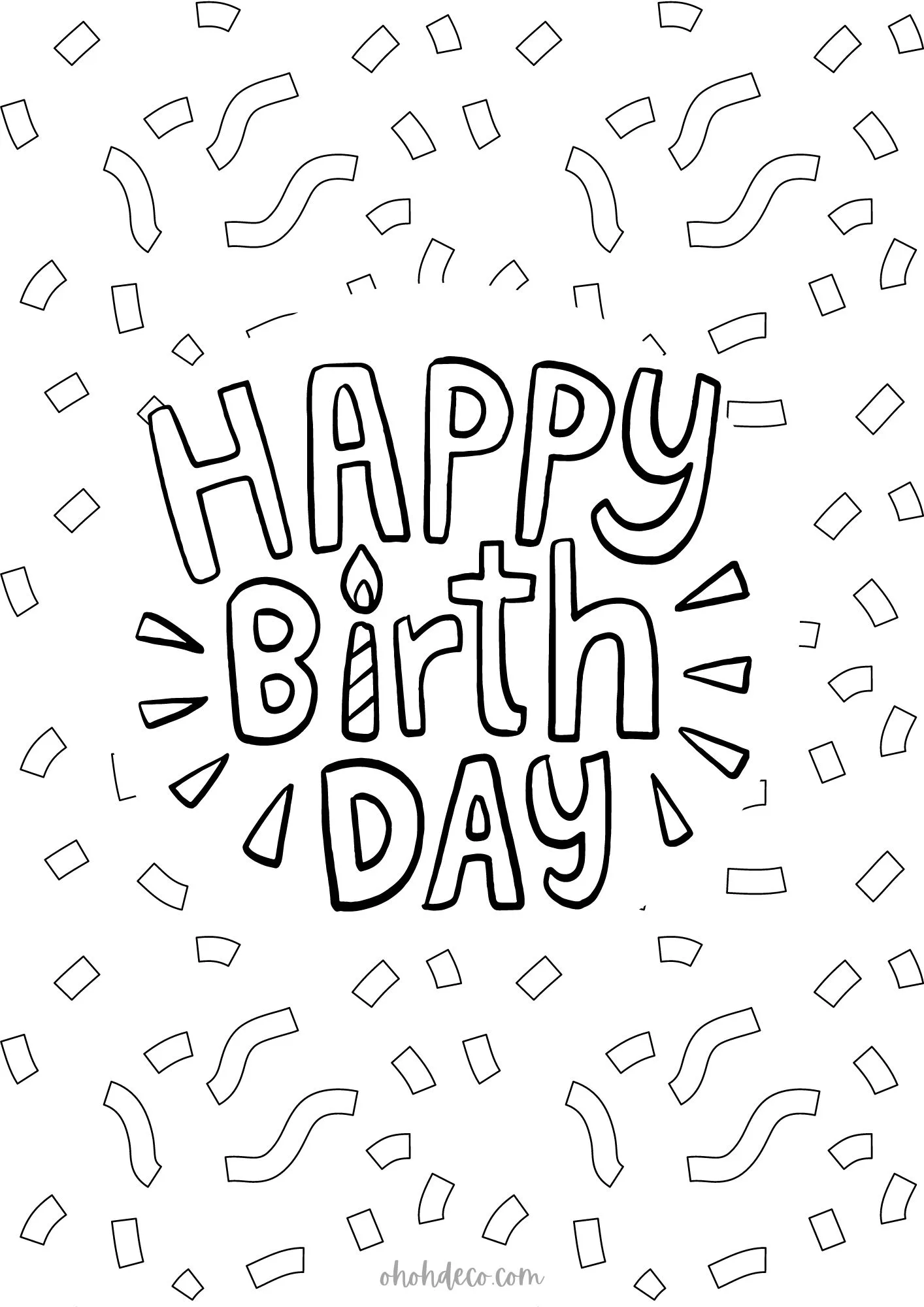 birthday wishes PDF