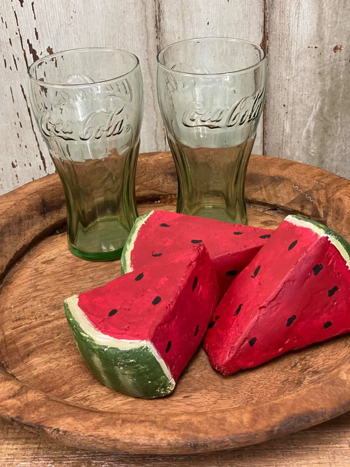 diy watermelon slice