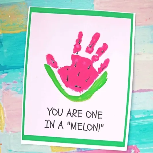 handprint keepsake idea