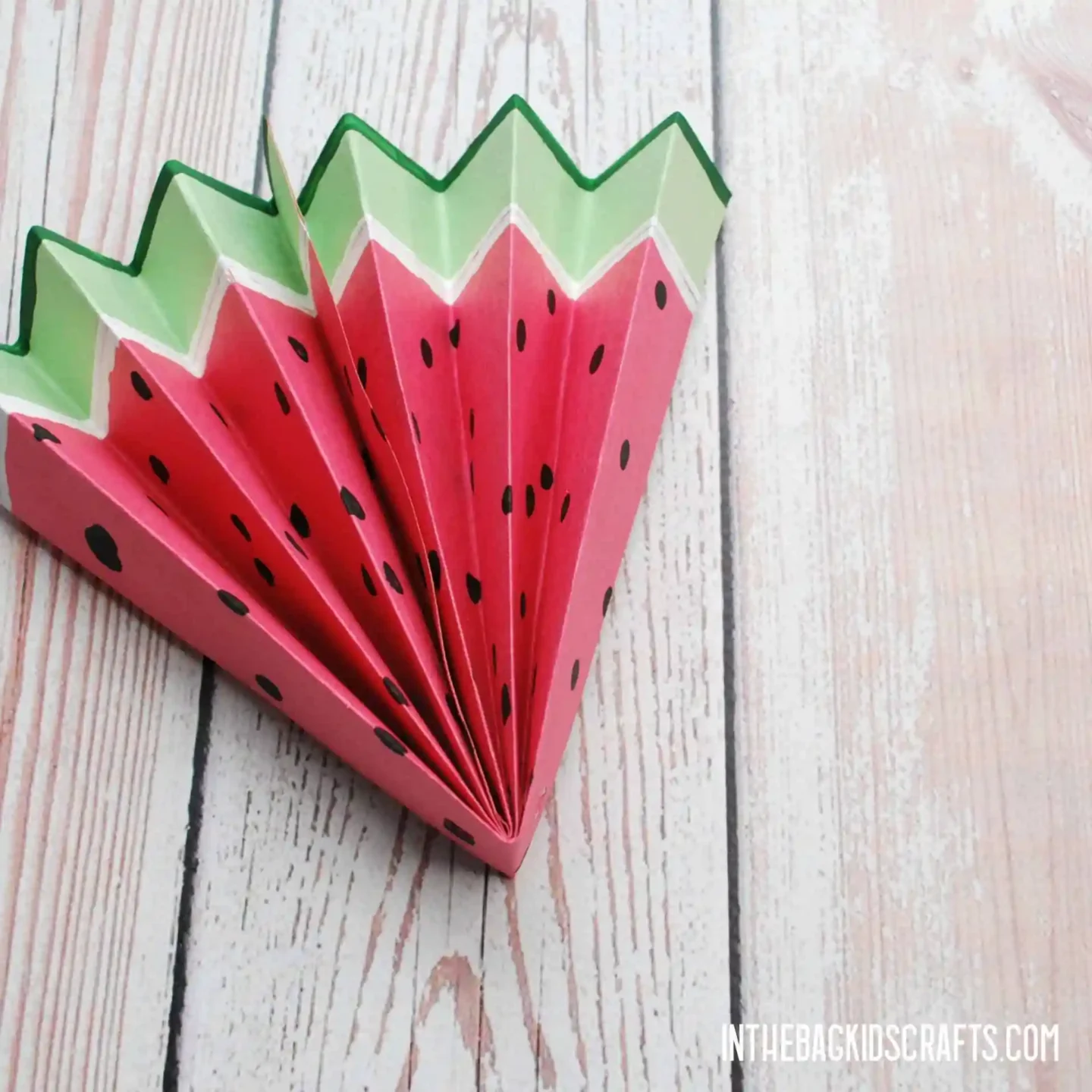 easy watermelon craft