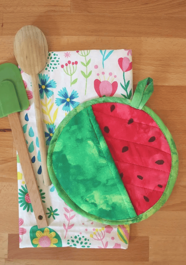 watermelon pot holder pattern