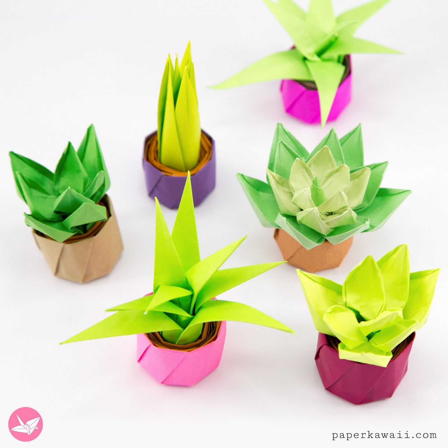 origami succulent