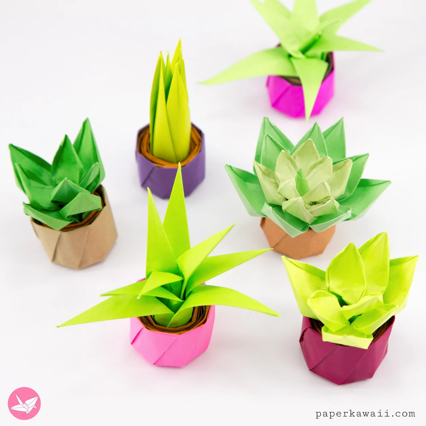 origami succulent