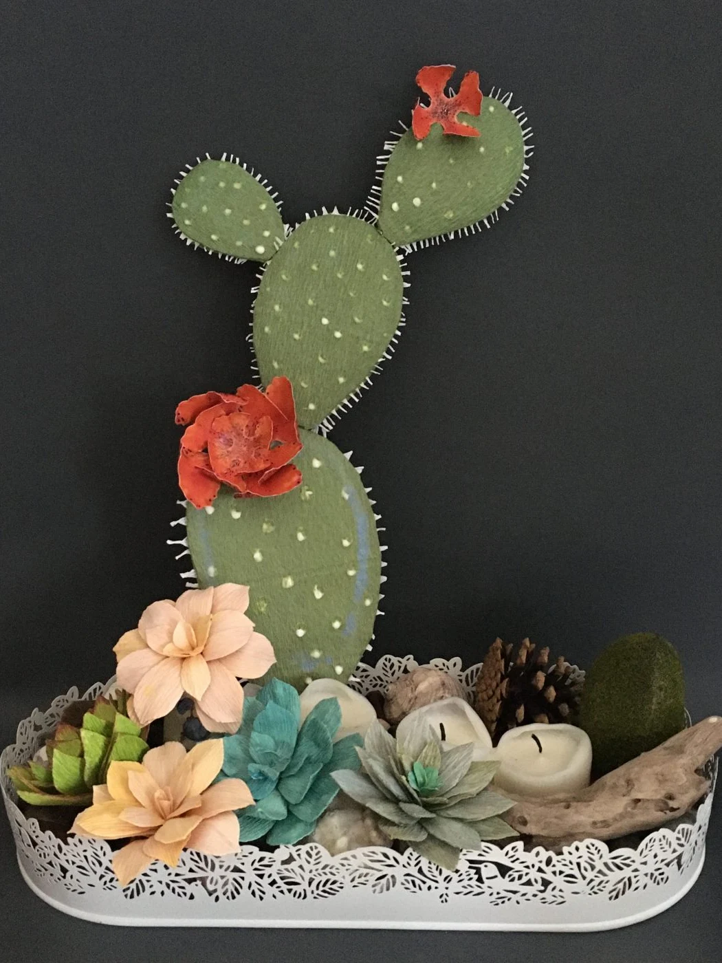 diy cardboard cactus