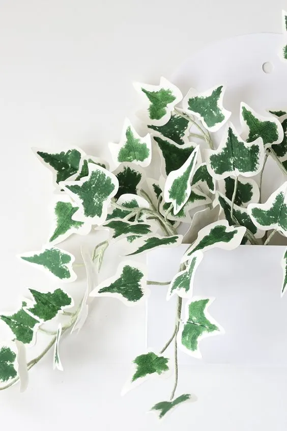 diy paper ivy