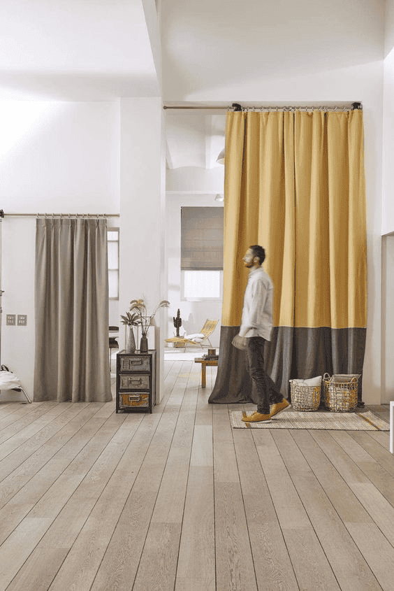 curtain room divider ideas